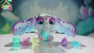 Moodwings Snow Dragon Interactive Pet Toy By Mega Mart Toys