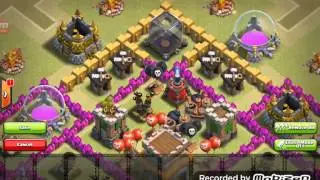 Th8 war base with defense replays