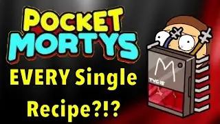 Pocket Mortys: Multiplayer Crafting Guide