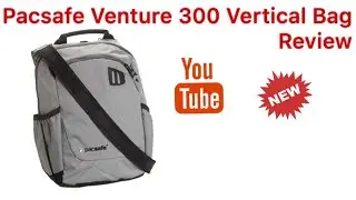 Anti theft and pickpockets holiday bag Pacsafe Venturesafe 300 Vertical Bag