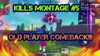 KILLS MONTAGE|2001JVRAHUL COMEBACK|FREE FIRE BATTLEGROUNDS