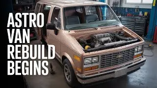 Restoring A Classic Chevy Astro Van - Car Mechanic Simulator 2021 Full Build