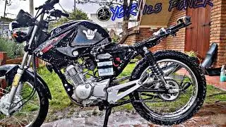 YAMAHAS YBR STUNT ARGENTINA!!