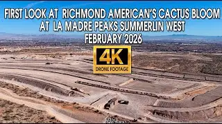 First Look at Richmond American's Cactus Bloom at La Madre Peaks Summerlin West Feburary 2026