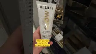 MILANI GLOW GEL CLEANERS FOR MAKEUP REMOVAL #viral #MILANI #viralmyvideo #usa