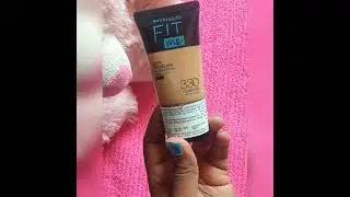 Maybelline Fit Me Foundation || 330 toffee#ytshorts#shortsfeed#maybelline