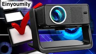 Test | Beamer Kompatibel mit Netflix 28000 Lumen, Smart Beamer 4K unterst&uuml;tzt Native 1080P