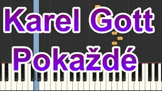 Karel Gott - Pokaždé - Remix piano tutoriál