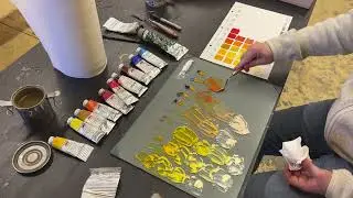 Color Charts For Artists With Oil Paint