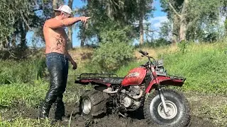 Three Wheeler on paddles! (Absolutely takes over bounty hole)