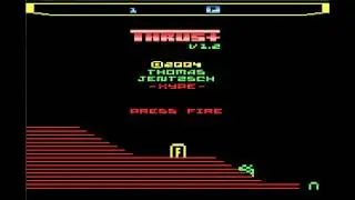 Thrust - Title Theme (Atari 2600) HD
