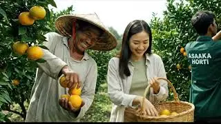 Misty Mountain Orange Orchard | Nature, Harvest, and Harmony