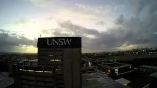 UNSW & Sydney city skyline