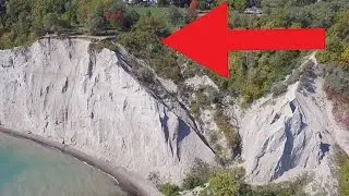 ON THE EDGE OF A CLIFF!!!