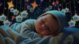 Baby Sleep Music 🌙 Mozart & Brahms Lullaby 🎵 Calming Music to Drift Past Insomnia Into Deep Sleep