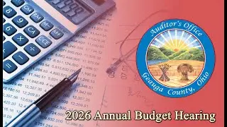 Budget Commission Special Meeting, 8/18/2025 AM