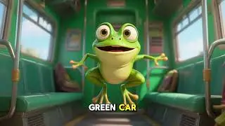 🚂🌈 THE COLOR TRAIN SAID HELLO!👋 A Fun & Colorful Kids Short About Learning Colors!