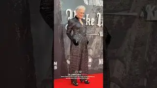 Glenn Close dazzles on the red carpet at the premiere of her new film at the London Film Festival.