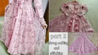 Part -2 shrug cutting and stitching [shrug banane ka aasaan tarika].🩷💕