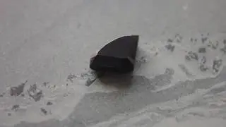 Facet cut Whitby Jet Gemstone