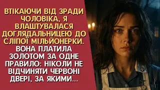 Я влаштувалася до сліпої мільйонерки, щоб забути зраду чоловіка, але те, що я знайшла за закритими..