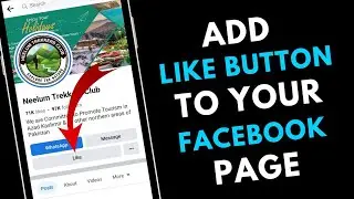 How to Add Like Button on Facebook Page | Facebook Page Like Button