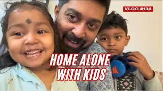 Home Alone With Kids. Vlogging after a long time.