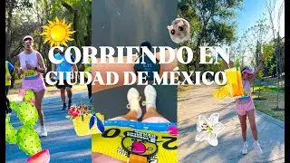 Running in CDMX 🏃🏻&zwj;♀️✨ Norte&ntilde;a contra la altura de la gran ciudad - VLOG 🤠