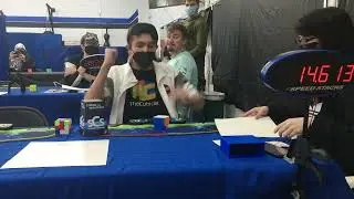 14.61 Official Rubik&rsquo;s Cube Blindfolded World Record (Tommy Cherry)