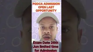 Mangalayatan University PGDCA Admission Open for 2024 July || mu online pgdca admission open july