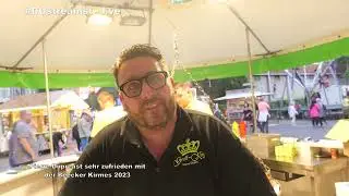 Pierre Düpre ist sehr zufrieden mit der Beecker Kirmes 2023