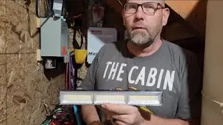 Lighting up the basement with Letour light bar |changing out water pump and upgrading battery cables
