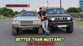 Contessa, the Indian mustang 😍 | V6 Engine swap With 4x4 😱