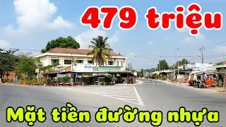 Đất 8x27 đường nhựa giá rẻ 479 triệu gần trường học chợ Long Giang xã Long Thuận Tây Ninh