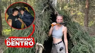 COSTRUIAMO UN RIFUGIO NEL BOSCO🛖🌲