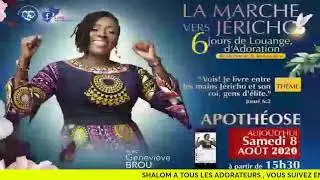 Geneviève Brou - la marche vers. Jéricho (6ème jour - Apothéose)
