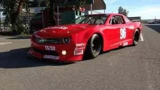 Life's Good Racing! 2012 Camaro (#96) Testing at Thunderhill down Front Straight