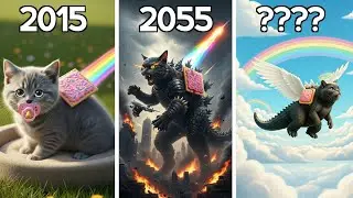 Evolution of Gattatino Nyanino Cat