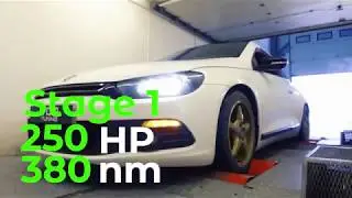 VW Scirocco 2.0TSi 200cp @ 250cp stage1 TCM
