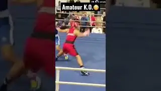 Amateur Boxing Ko #boxing #viral #knockout #amateurboxing