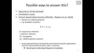Modular Breeding Program Simulator #1 Introduction