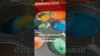 #PreschoolScience #Experiments Playing With #coloractivities 3-4 Year Old Baking Soda Vinegar Pop