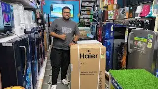 Haier Front Load Washing Machine Unboxing | Haier HW80-IM12929EBFK