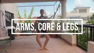 Babywearing Ballet Exercise. Plie - Upper Body Twist (Arms, Core & Legs)