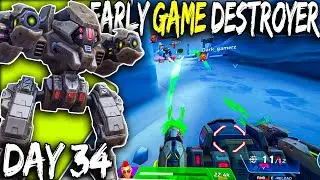 💥 17 Kills with Guardian + Pod Guns! BEST Early Game Build || Mech Arena PC Gameplay