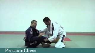 Demi garde profonde, prise de dos, soumission