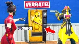VERRATE IHN oder STIRB! HIDE and SNITCH Modus in Fortnite!