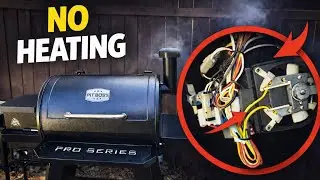 Пеллетный гриль Pit Boss не нагревается (температура застряла на отметке 70&ndash;90&deg;F) | Простое решен...