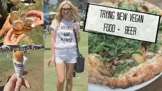 Vegan Beer + Food Festival with YouTube Friends! | LA Eat Drink Vegan | MissVranHalen