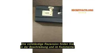 Produktbewertung: TASSIA Aktenkoffer/Attach&eacute;koffer Mit Dehnfalte, Laptopkoffer PU-Kunstleder, Schult